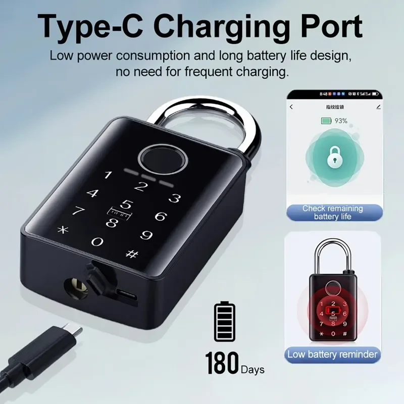 Tuya Smart Door Lock Fingerpri - đánh giá và giá Smart Door Lock Wifi