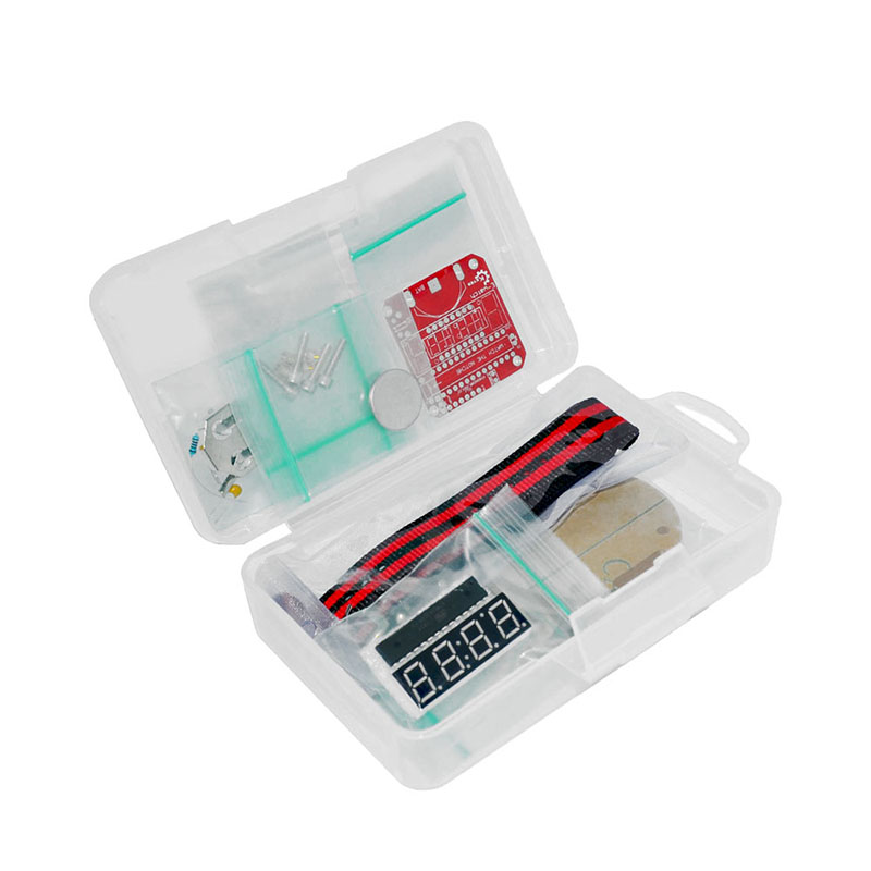 Single Chip LED Kit Clock DIY  - đánh giá và giá Microcontroller Kit