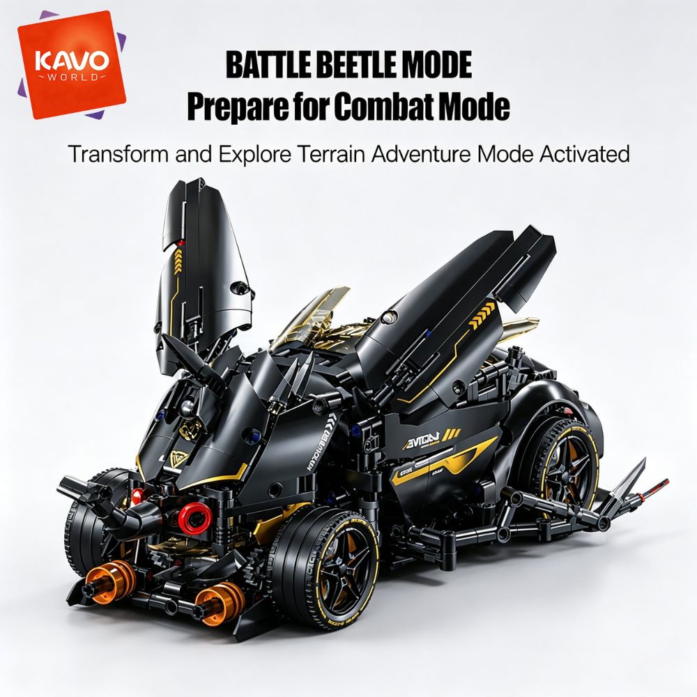 KAVOWORLD 1248pcs MOC Black Ra - đánh giá và giá Stem Robotics Kit