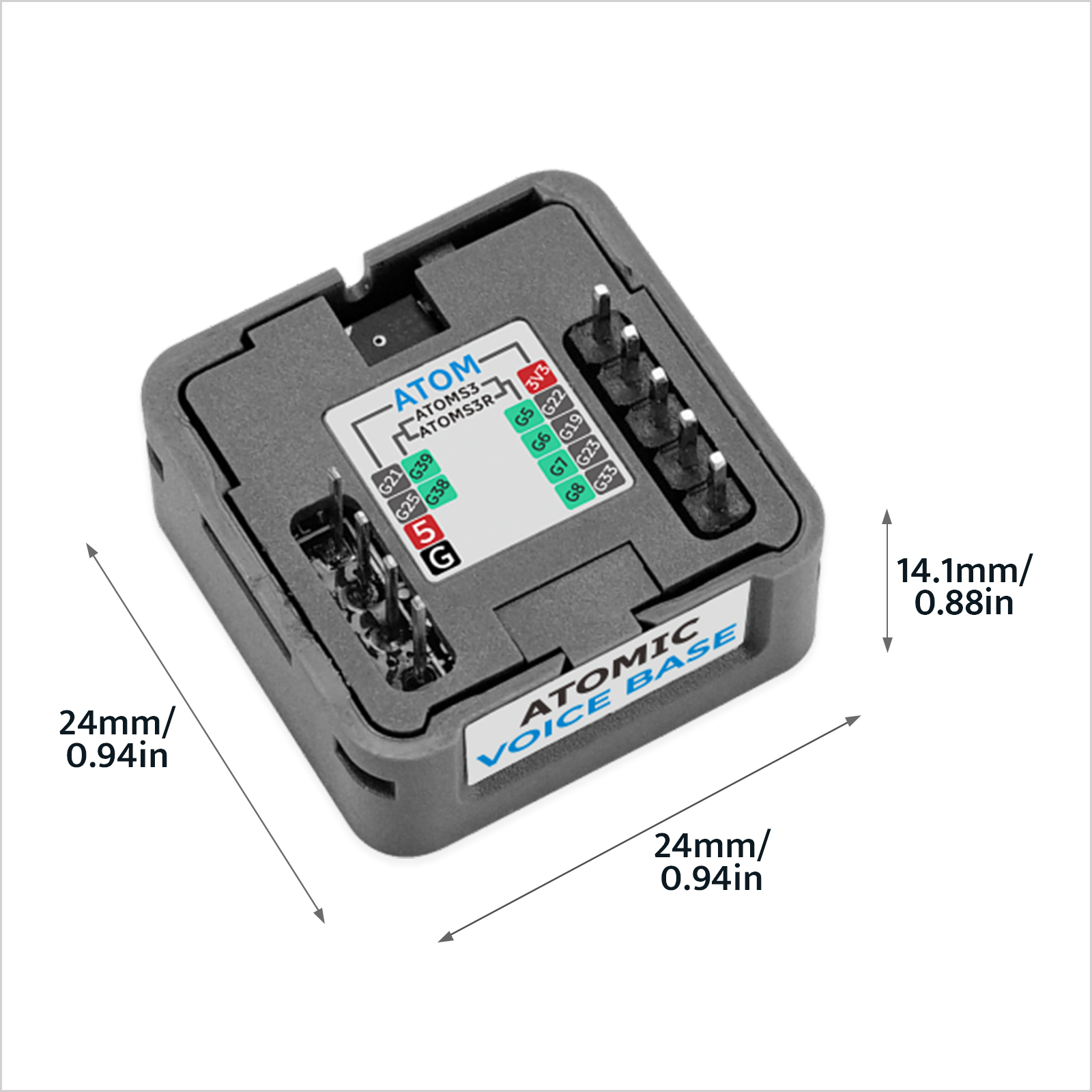 M5Stack Official Atomic Voice  - đánh giá và giá Electronics Project Kit