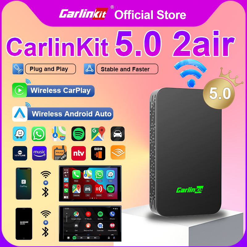 CarlinKit 5.0 Wired to Wireles - đánh giá và giá Wifi Smart Plug
