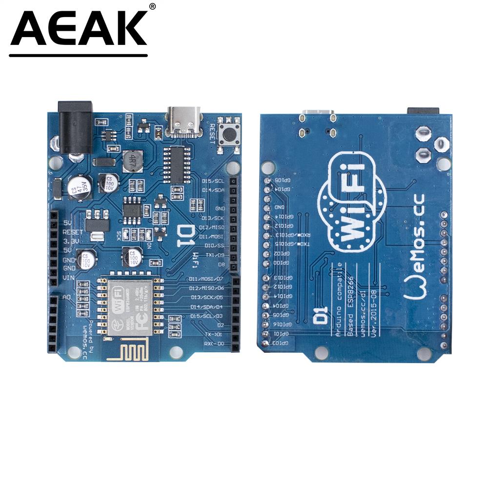WeMos D1 UNOR3 CH340 ESP-12E C - đánh giá và giá Esp32 Smart Home Kit