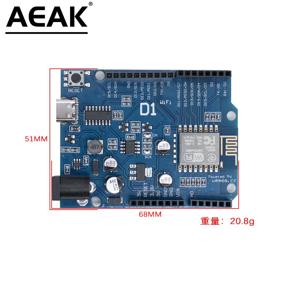 WeMos D1 UNOR3 CH340 ESP-12E C - đánh giá và giá Esp32 Smart Home Kit
