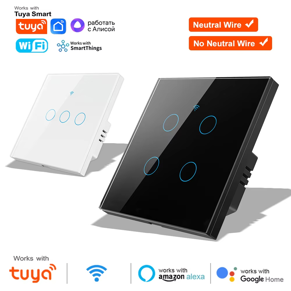 WiFi RF 433mhz Touch Wall Ligh - đánh giá và giá Smart Light Switch Wifi