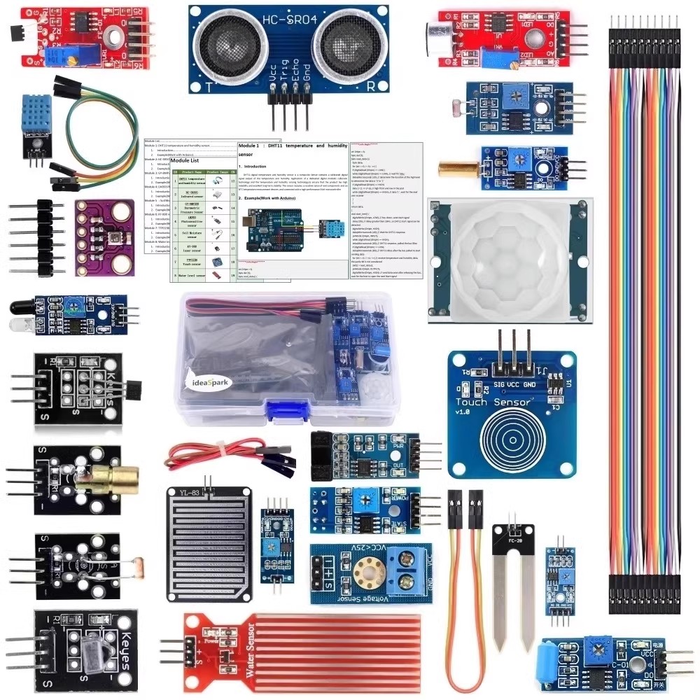 22 in 1 Sensor Kit Module Kit  - đánh giá và giá Esp32 Smart Home Kit
