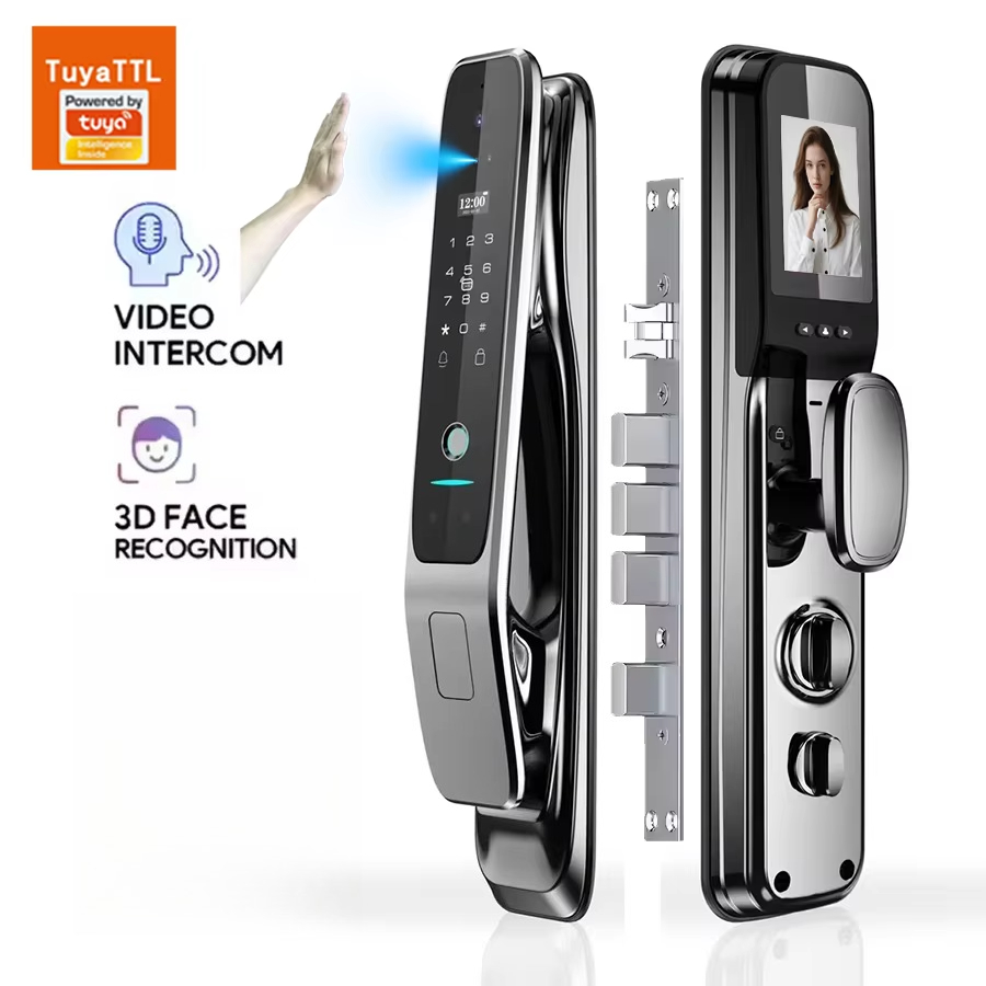 Tuya Fully Automatic Smart Doo - đánh giá và giá Smart Door Lock Wifi