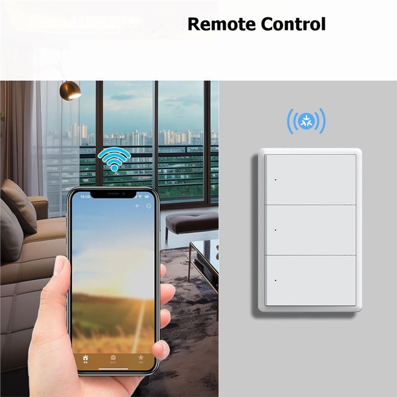 AAAN-Voice Controlled Tuya Wif - đánh giá và giá Smart Light Switch Wifi