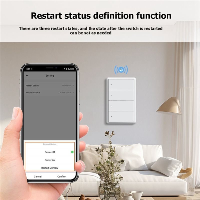 AAAN-Voice Controlled Tuya Wif - đánh giá và giá Smart Light Switch Wifi