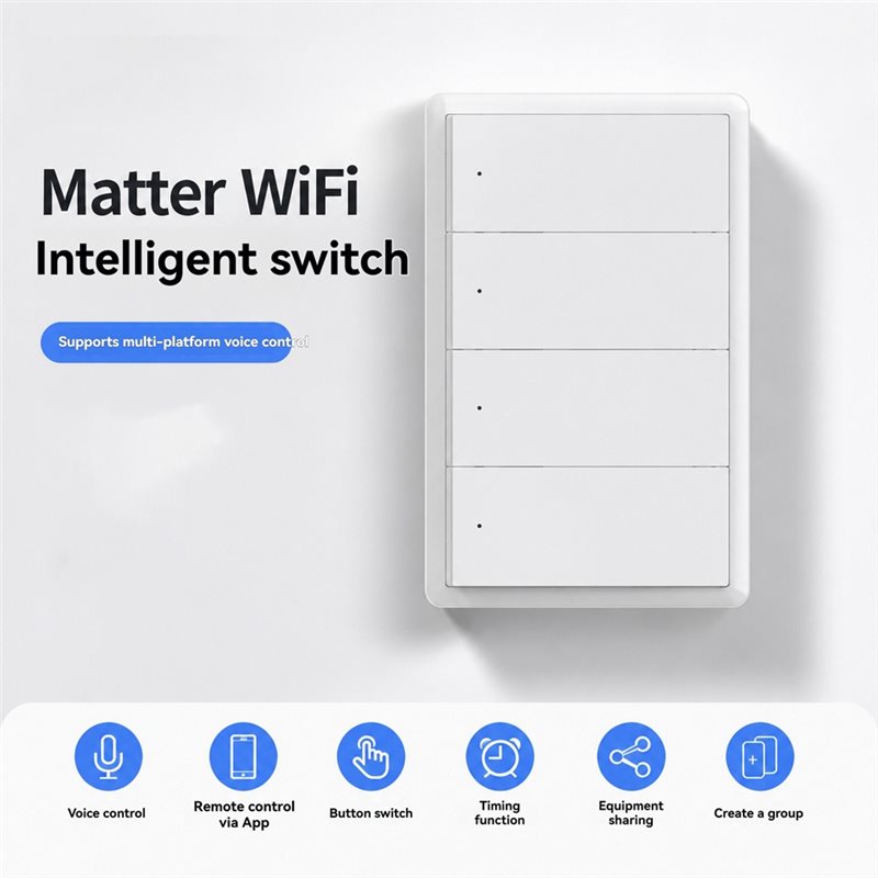 AAAN-Voice Controlled Tuya Wif - đánh giá và giá Smart Light Switch Wifi