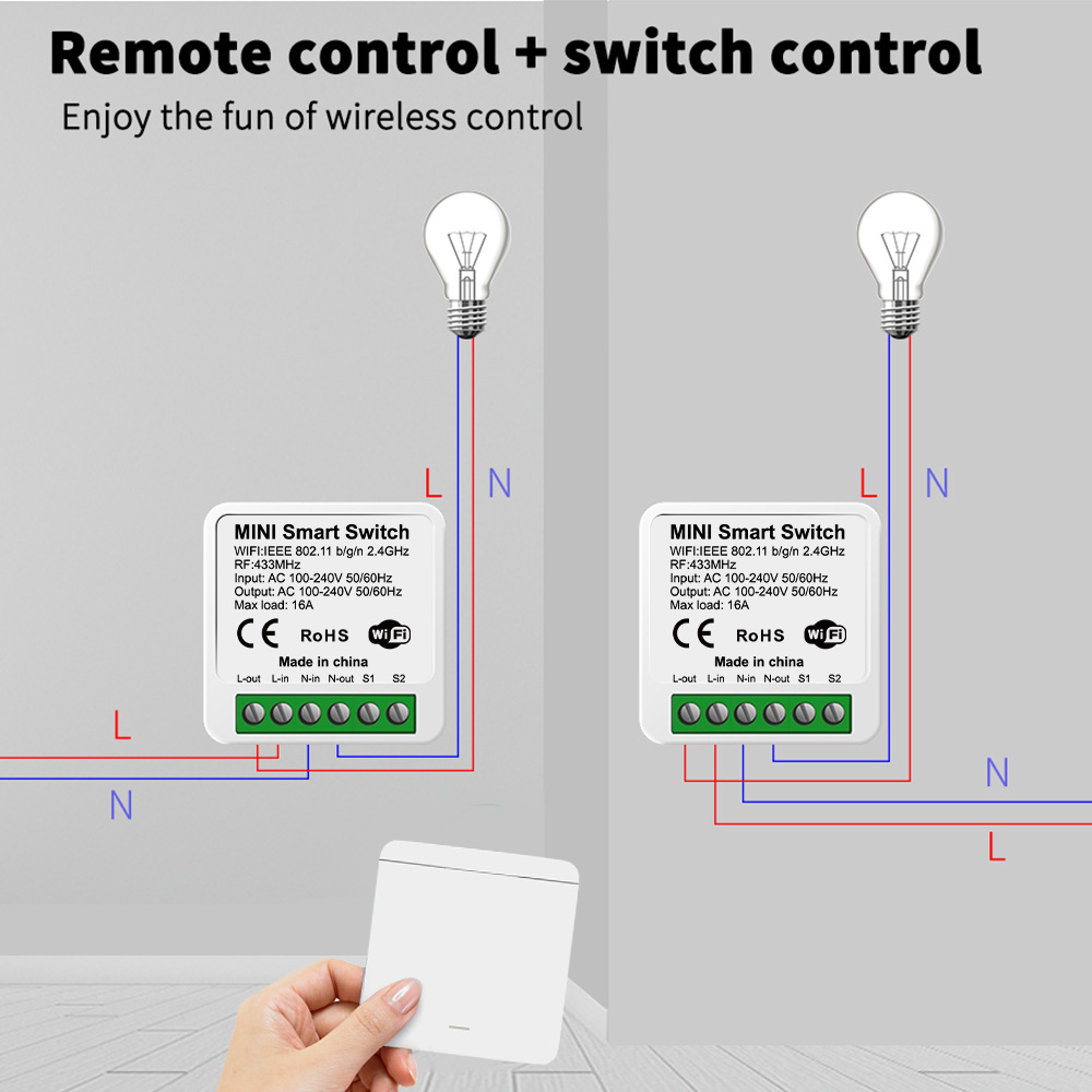 Tuya WiFi Smart Light Switch S - đánh giá và giá Smart Light Switch Wifi