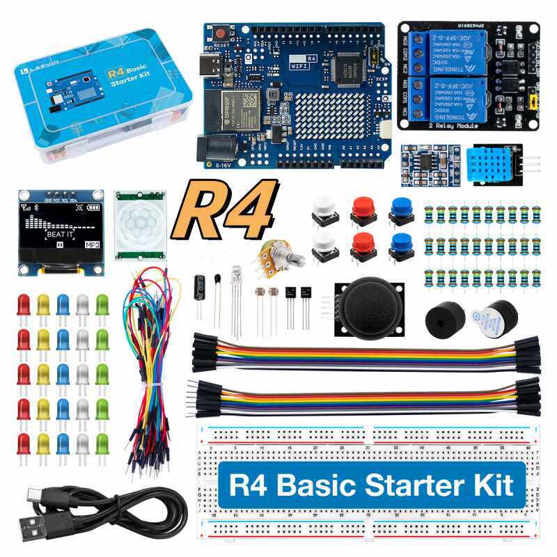 UNO R4 WiFi Compatible Develop - đánh giá và giá Sensor Kit Arduino