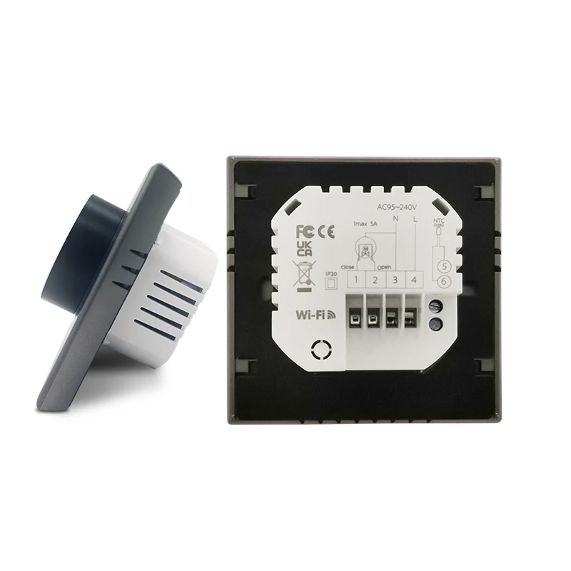 In stock Tuya Knob Thermostat  - đánh giá và giá Wifi Thermostat