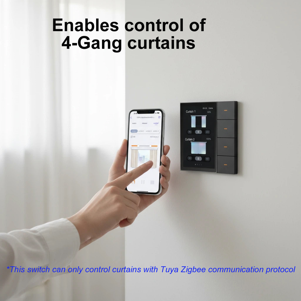 F3-pro Tuya Smart Panel ZigBee - đánh giá và giá Smart Home Automation Kit
