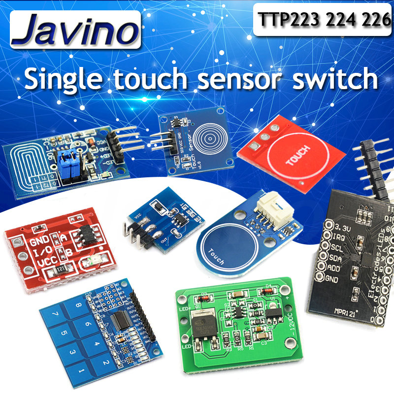 1/4/8/16 Channel TTP223 TTP224 - đánh giá và giá Sensor Kit Arduino