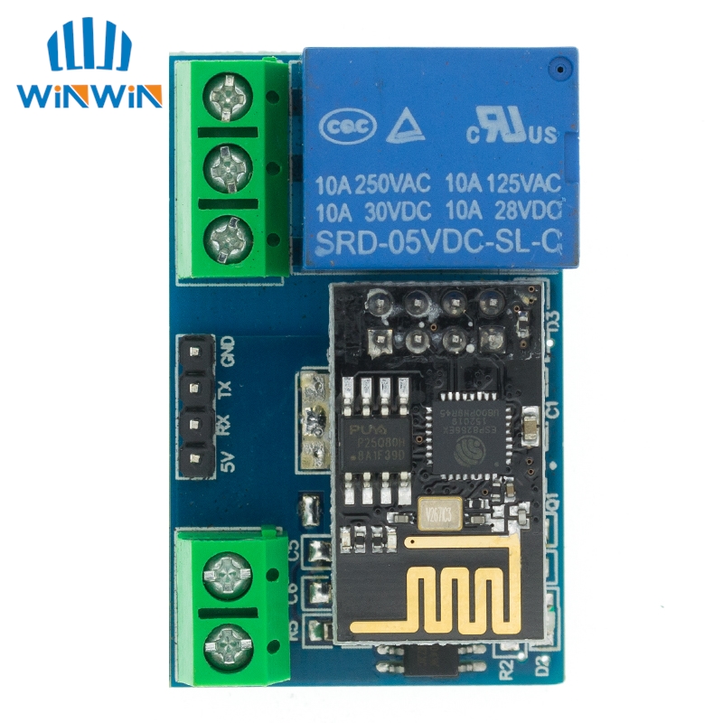 ESP8266 ESP-01 ESP-01S 5V WiFi - đánh giá và giá Esp8266 Relay Module
