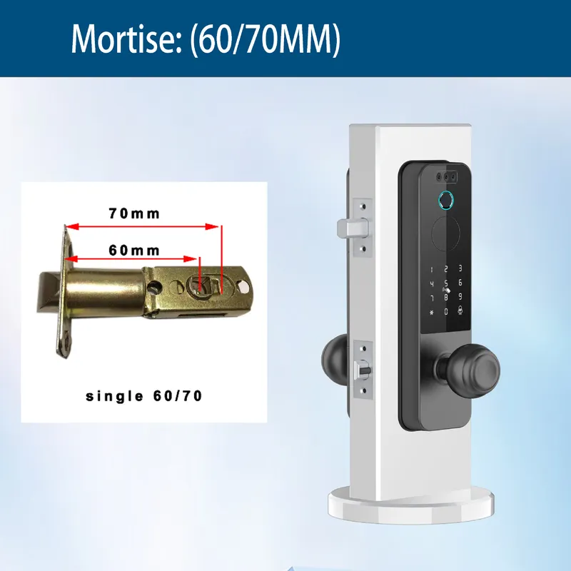 Cross-border Wooden Door Lock  - đánh giá và giá Smart Door Lock Wifi