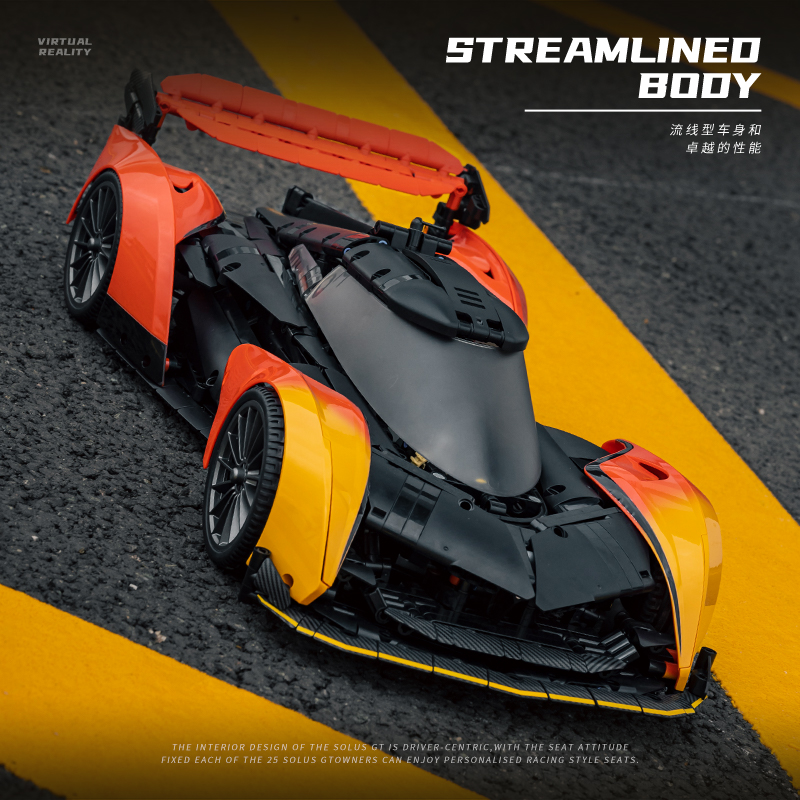 Technic 1:10 MOC McLaren SOLUS - đánh giá và giá Stem Robotics Kit