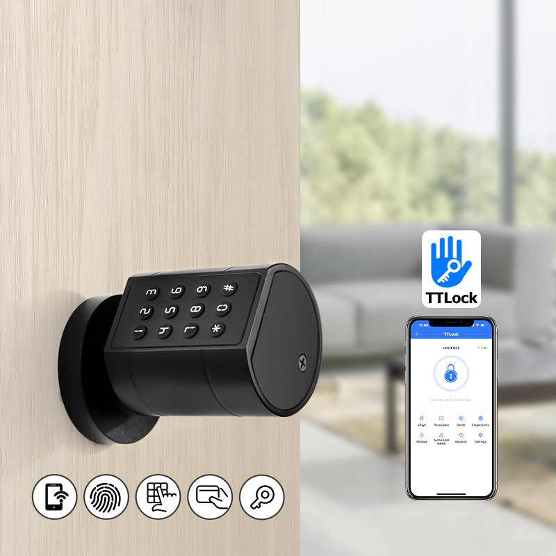 Smart Euro Cylindrical Door Lo - đánh giá và giá Smart Door Lock Wifi