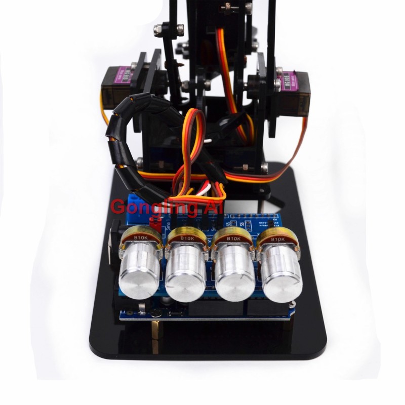 STEM 4 DOF Robot Arm Servo SG9 - đánh giá và giá Stem Robotics Kit