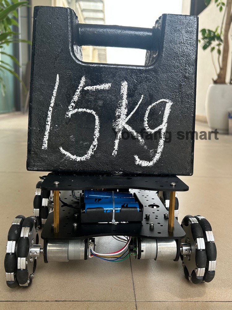 15Kg Payload 4WD 80mm Mecanum  - đánh giá và giá Stem Robotics Kit