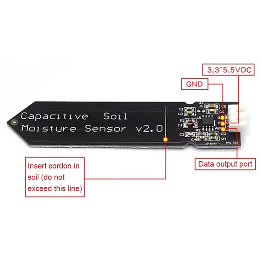 5/10PCS Capacitive Soil Moistu - đánh giá và giá Sensor Kit Arduino