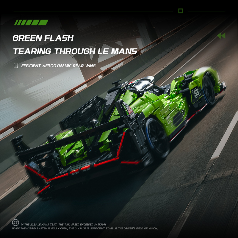 MOC Lamborghini SC63 WEC & IMS - đánh giá và giá Stem Robotics Kit