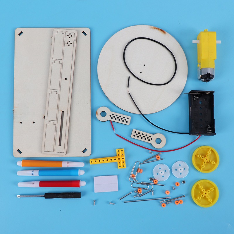1-3Pcs DIY Wooden Electric Plo - đánh giá và giá Stem Robotics Kit