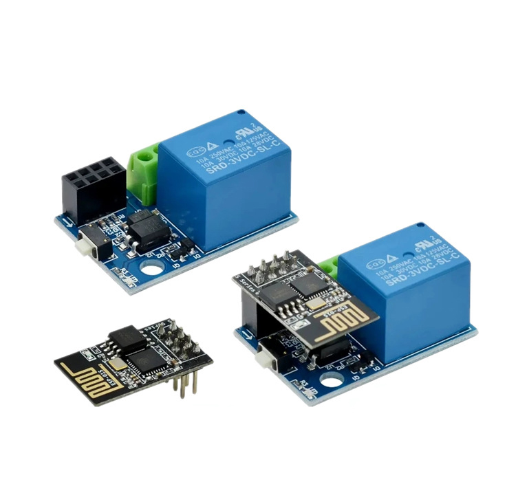 New ESP8266 ESP-01 ESP-01S 5V  - đánh giá và giá Esp8266 Relay Module