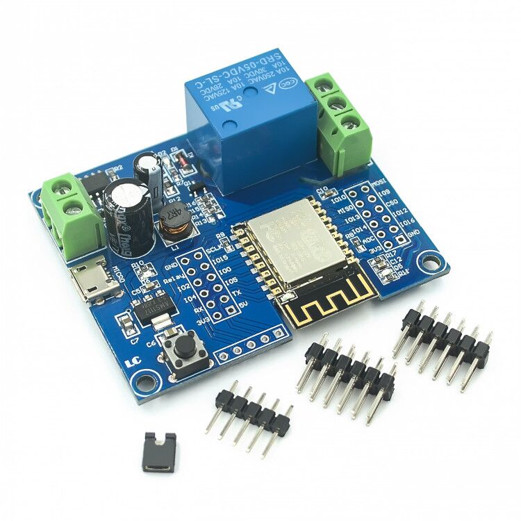 DC5-80V Power Supply ESP8266 W - đánh giá và giá Esp8266 Relay Module