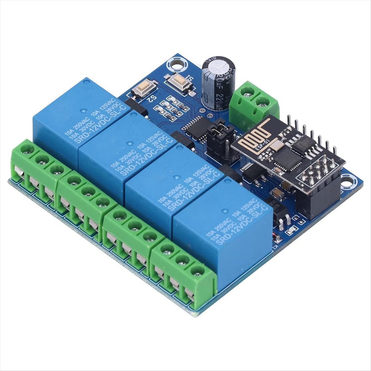 Super Sale 4 Channel WiFi Wire - đánh giá và giá Esp8266 Relay Module