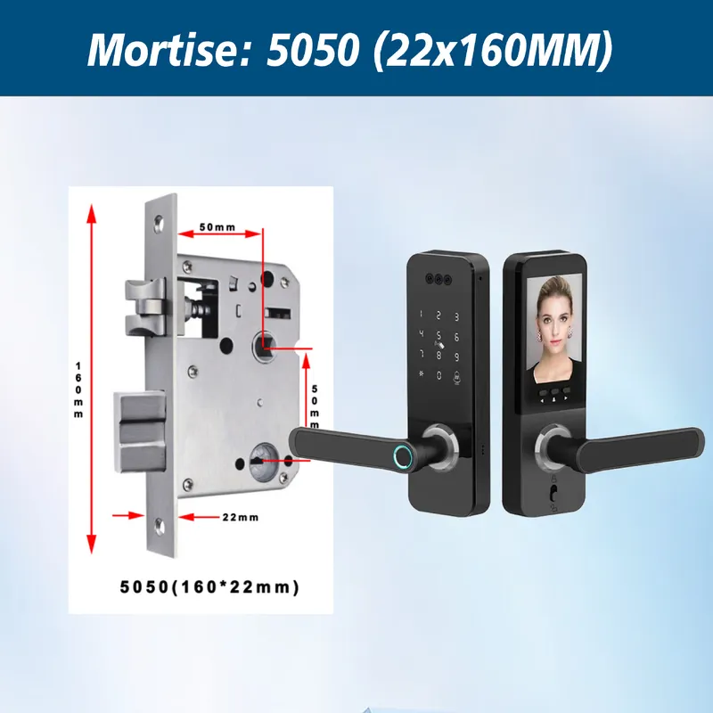 Household Facial Recognition L - đánh giá và giá Smart Door Lock Wifi