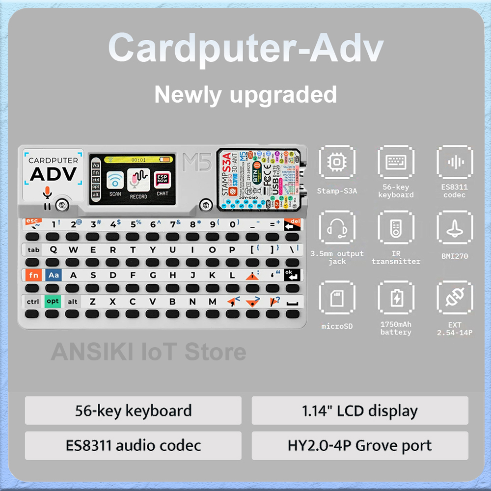 M5Stack Cardputer-Adv Programm - đánh giá và giá Electronics Project Kit