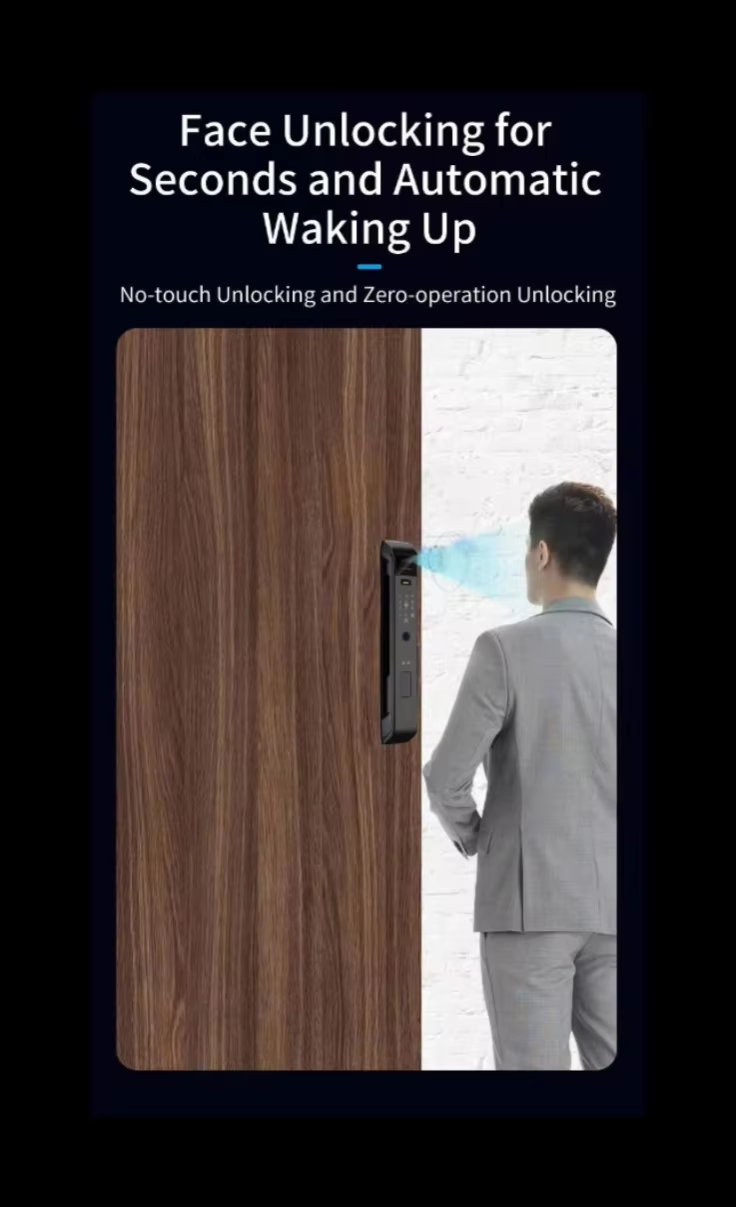 Enrique Wishome 3D Face Finger - đánh giá và giá Smart Door Lock Wifi