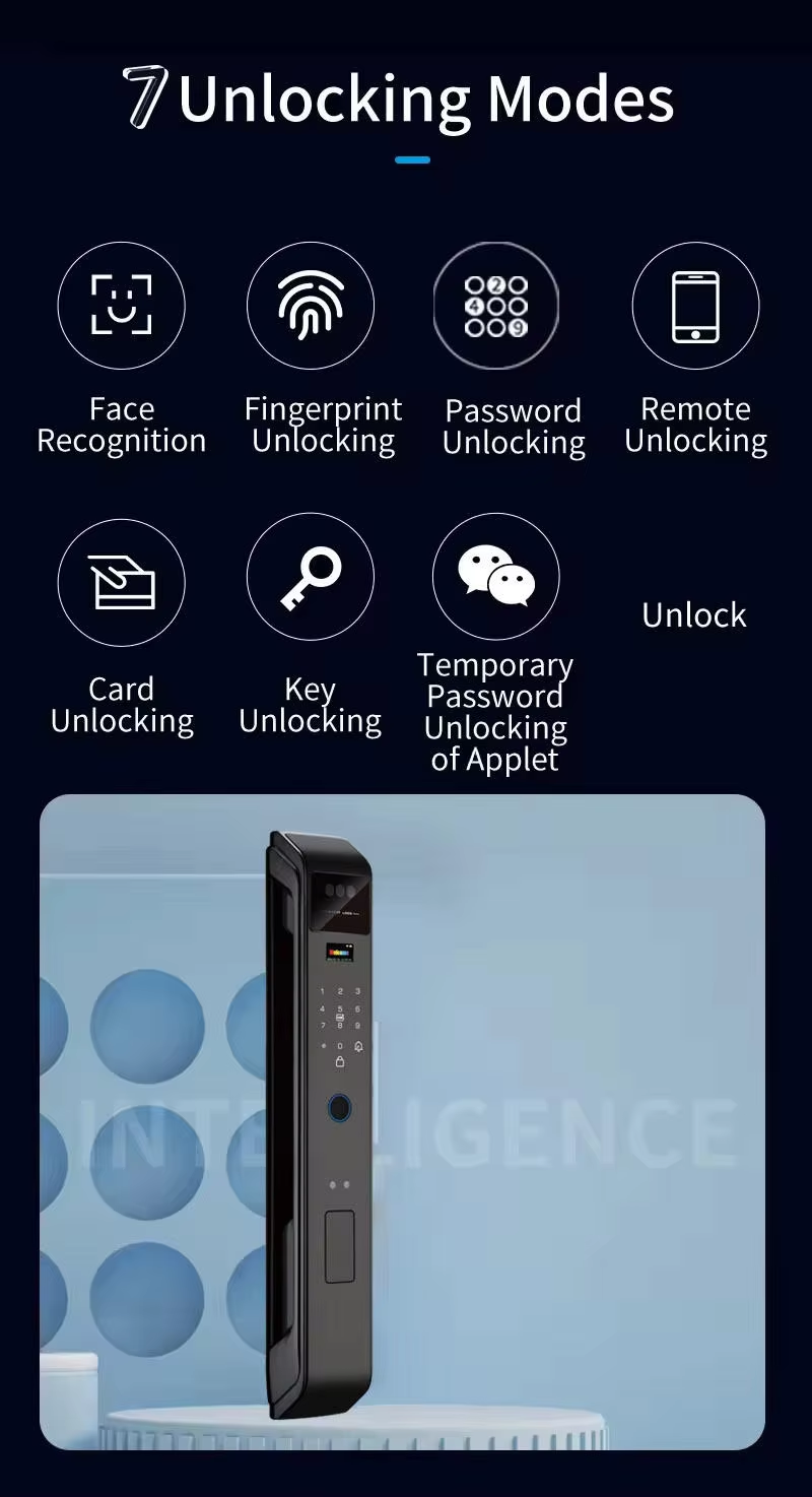 Enrique Wishome 3D Face Finger - đánh giá và giá Smart Door Lock Wifi