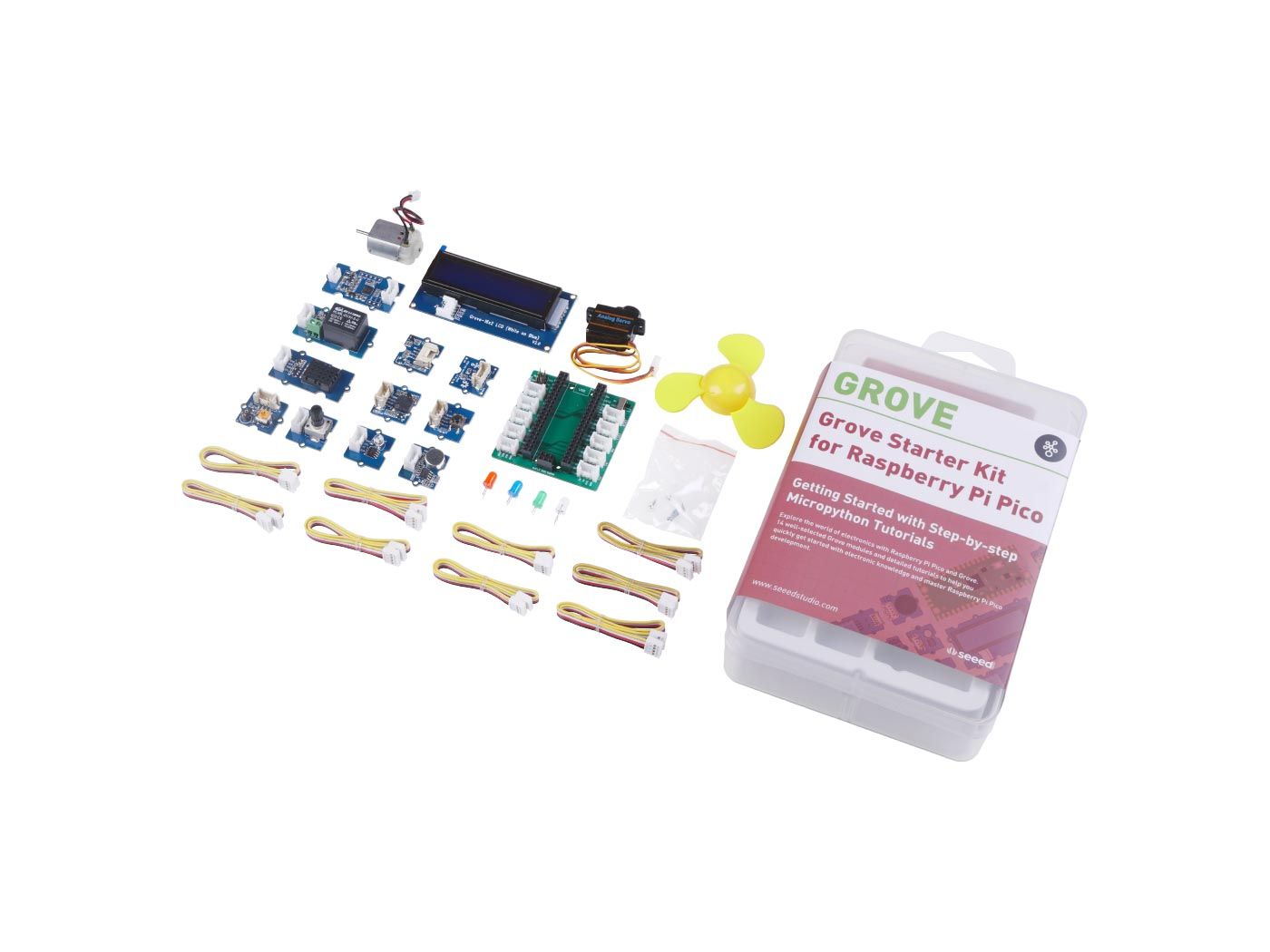 Grove Starter Development Boar - đánh giá và giá Sensor Kit Arduino