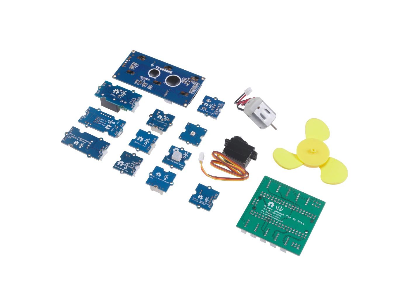 Grove Starter Development Boar - đánh giá và giá Sensor Kit Arduino