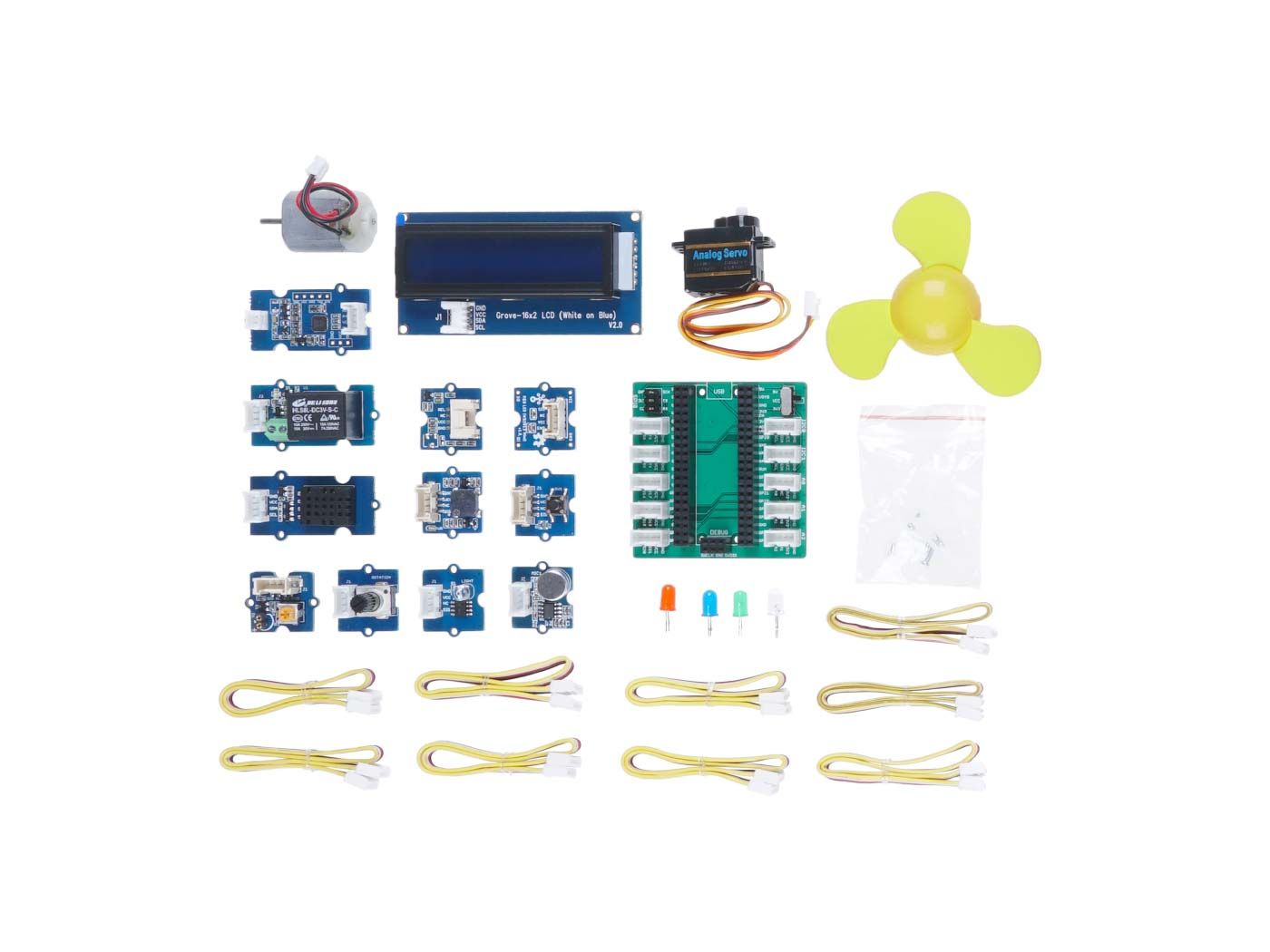 Grove Starter Development Boar - đánh giá và giá Sensor Kit Arduino