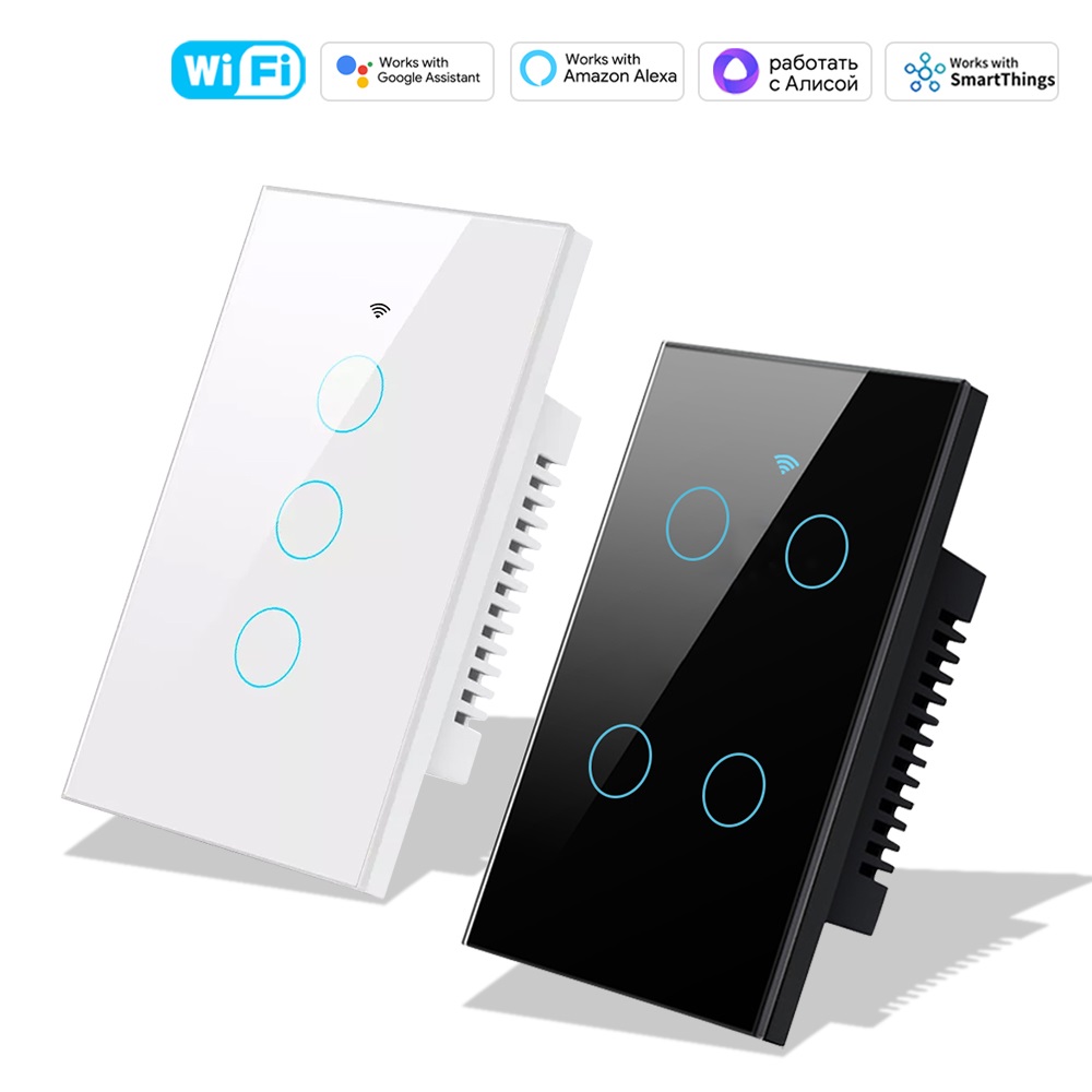 Smart Life Wifi+Bluetooth Touc - đánh giá và giá Smart Light Switch Wifi
