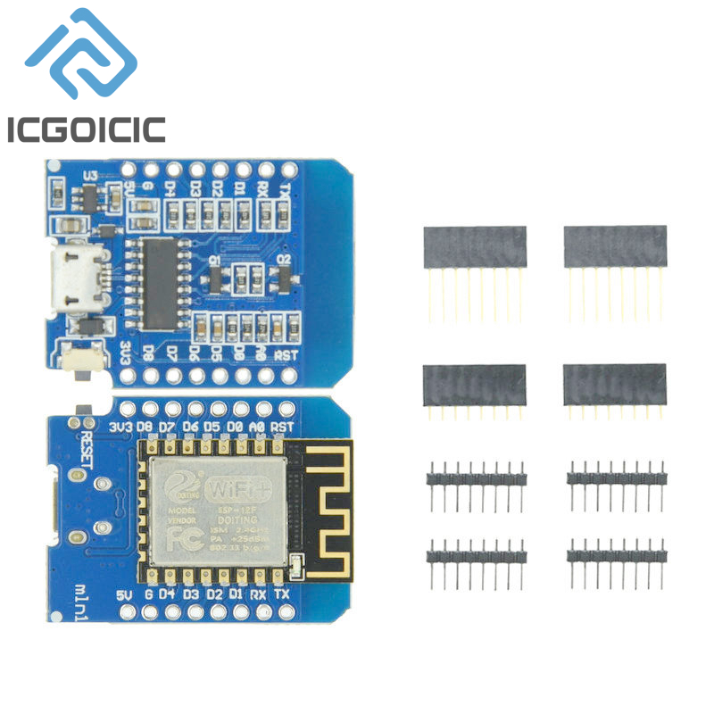 D1 Mini-Mini NodeMcu 4M Bytes  - đánh giá và giá Esp8266 Relay Module