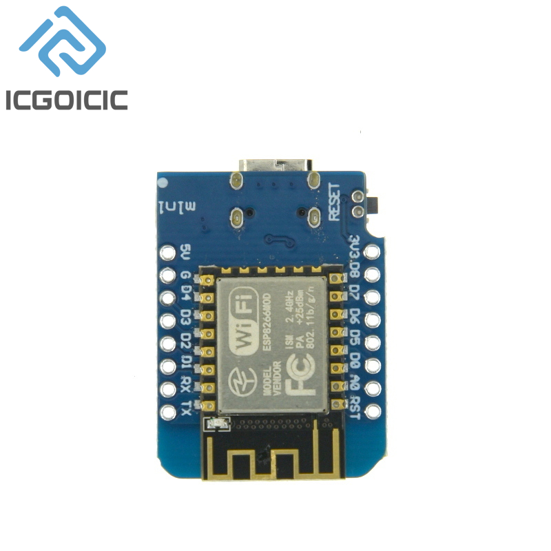 D1 Mini-Mini NodeMcu 4M Bytes  - đánh giá và giá Esp8266 Relay Module