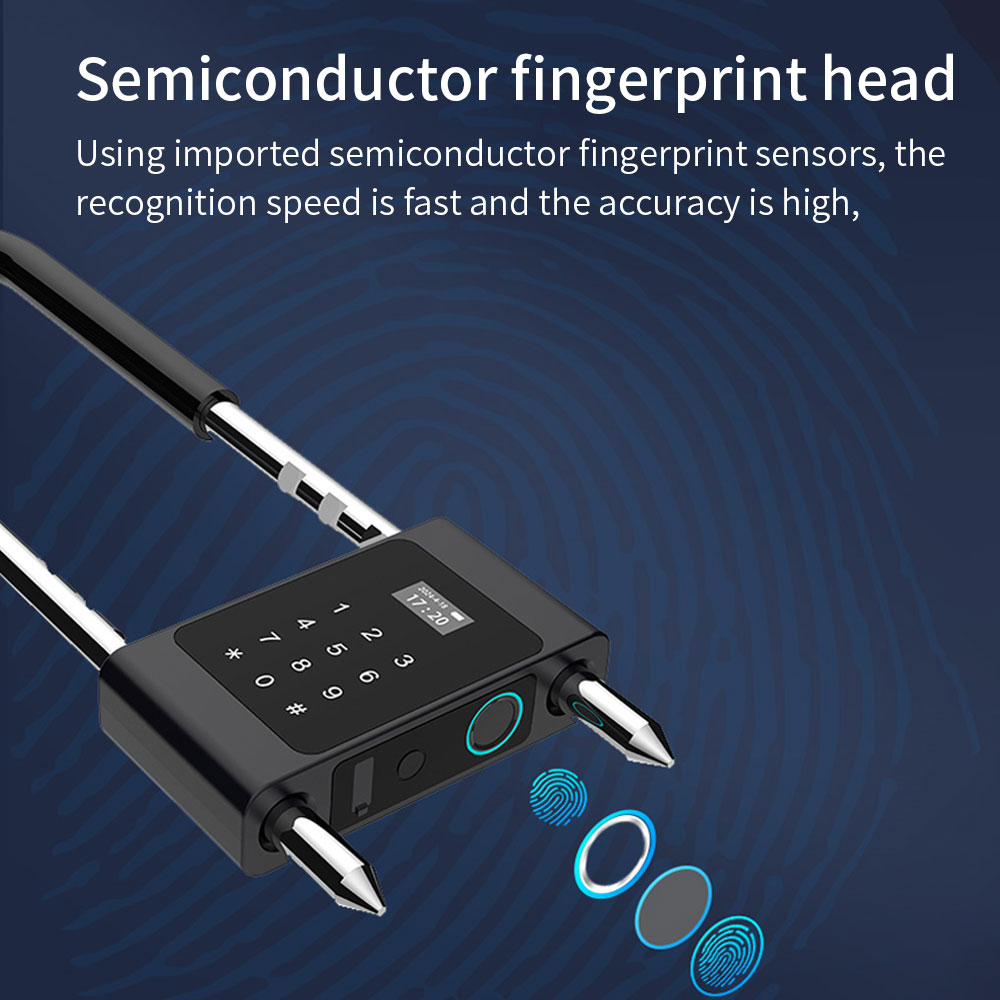 Electronic Biometric Fingerpri - đánh giá và giá Smart Door Lock Wifi