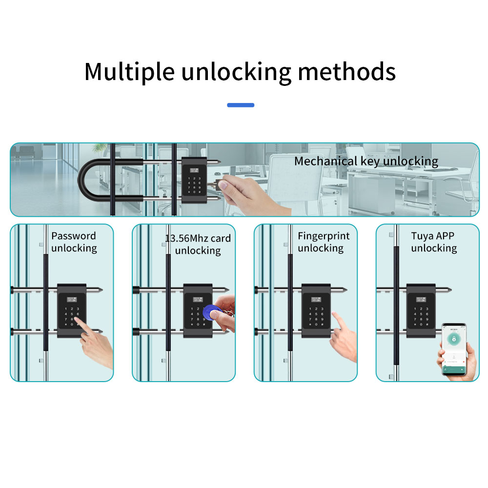 Electronic Biometric Fingerpri - đánh giá và giá Smart Door Lock Wifi