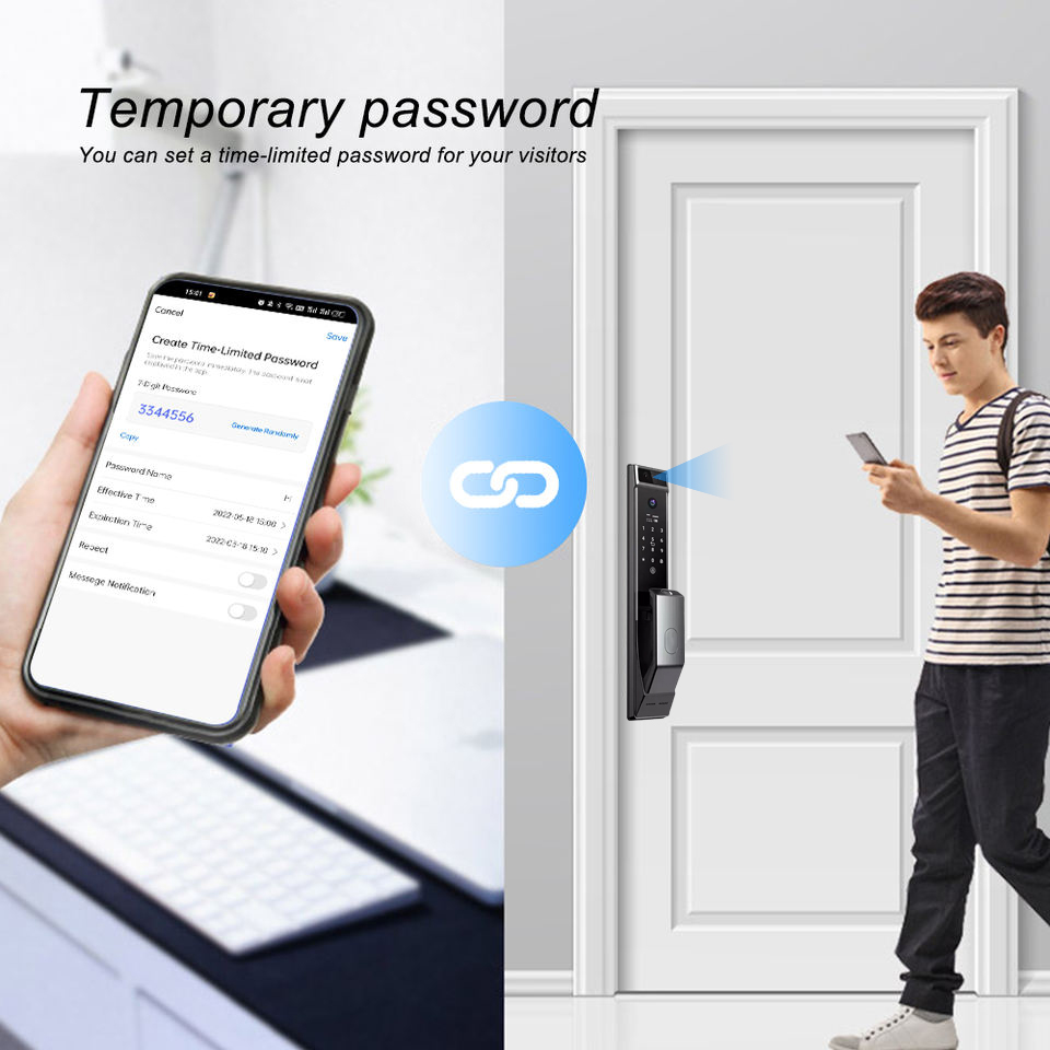Smart Door Lock Keyless Tuya W - đánh giá và giá Smart Door Lock Wifi