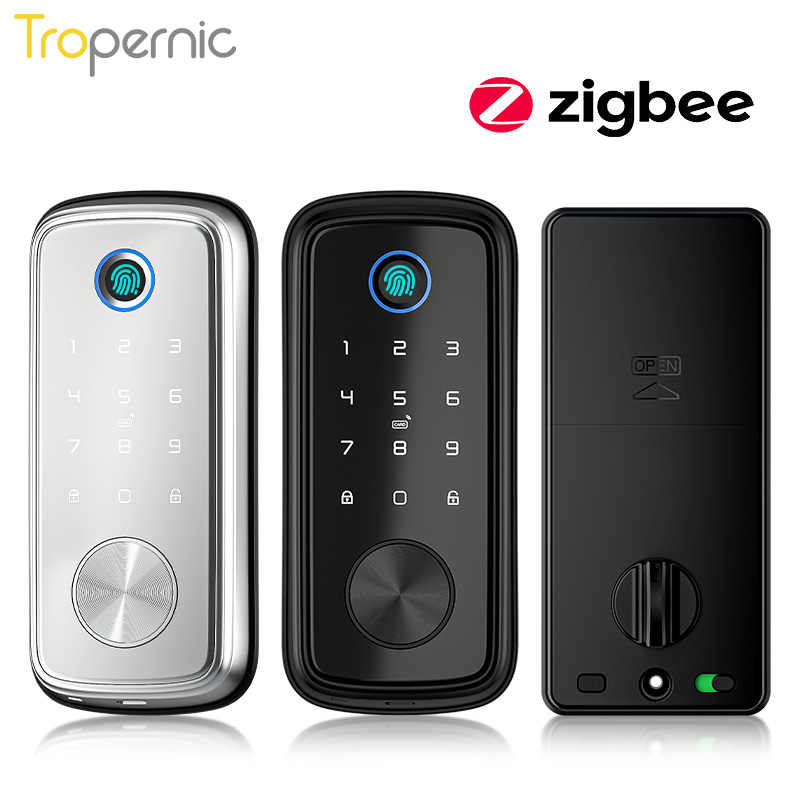 Tuya Zigbee Door Deadbolt Lock - đánh giá và giá Smart Door Lock Wifi