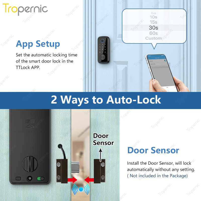 Tuya Zigbee Door Deadbolt Lock - đánh giá và giá Smart Door Lock Wifi