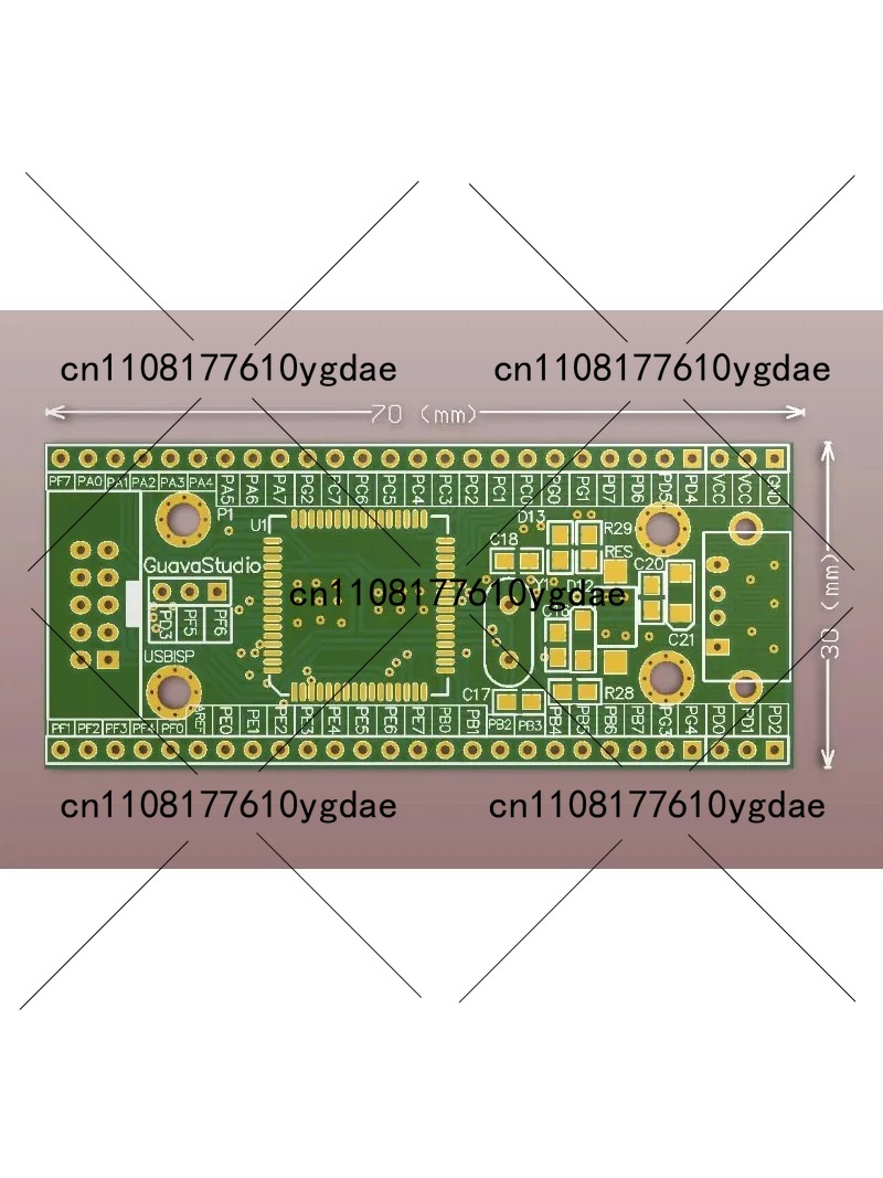 ATmega128 Development Board -  - đánh giá và giá Microcontroller Kit