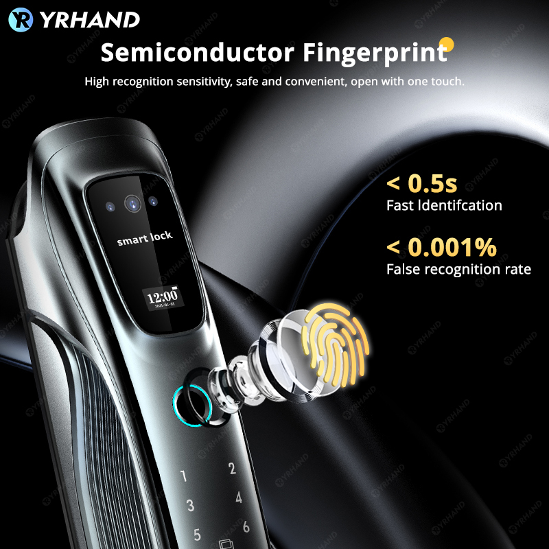 Smart Lock 3D Face Recognition - đánh giá và giá Smart Door Lock Wifi
