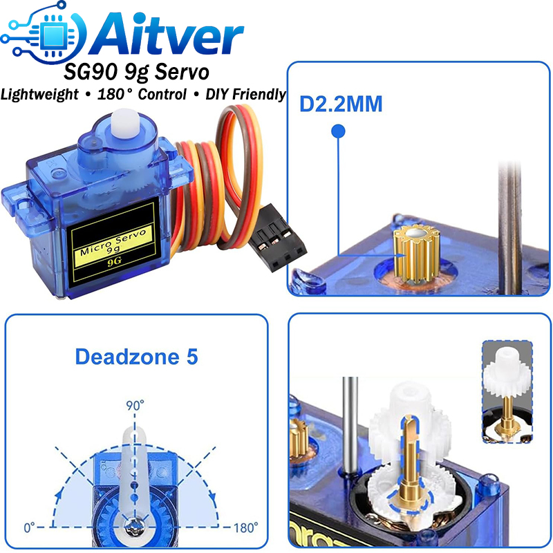 PCA9685 16‑Channel PWM Servo D - đánh giá và giá Esp32 Smart Home Kit