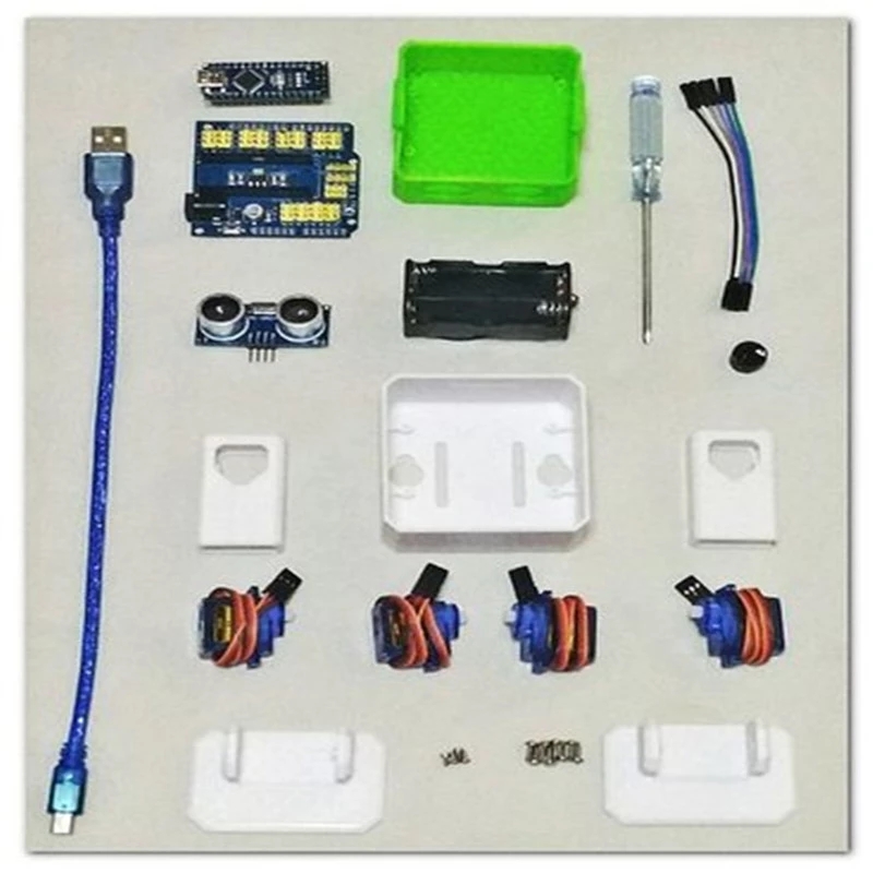 3D Printed Biped Walking Robot - đánh giá và giá Sensor Kit Arduino